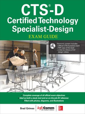 cover image of CTS-D Certified Technology Specialist-Design Exam Guide